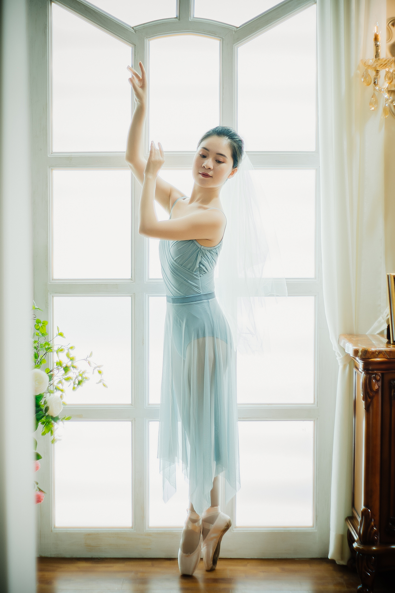 羽·芭蕾·舞者 人像摄影