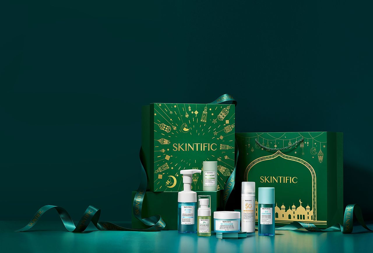 印尼开斋节护肤品礼盒包装设计