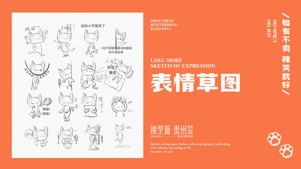 上海辣哭猫餐饮IP形象设计（图ZMzIzOTMwODQ0） - IP形象 - 站酷设计师子非乌鸦原创素材 - 站酷ZCOOL