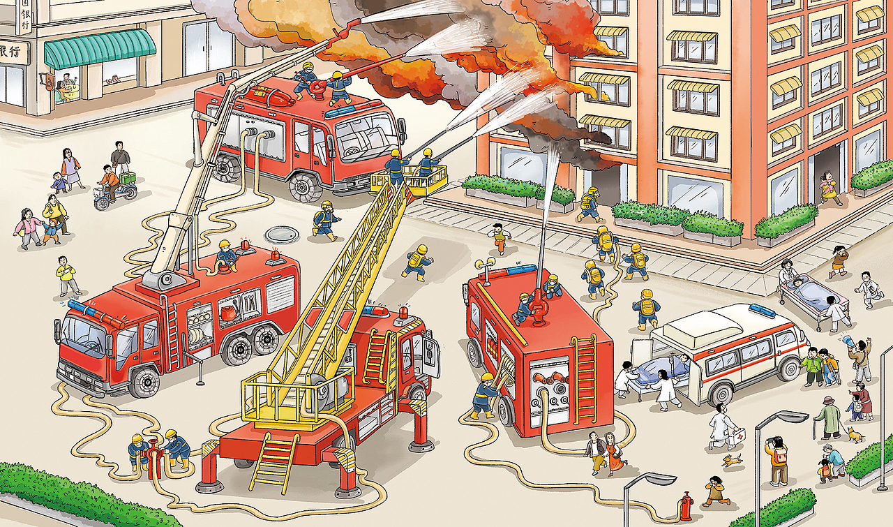 儿童科普集——机械（图ZMzU4MzE3NDY4） - 儿童插画 - 站酷设计师我家有个光盘娃原创素材 - 站酷ZCOOL