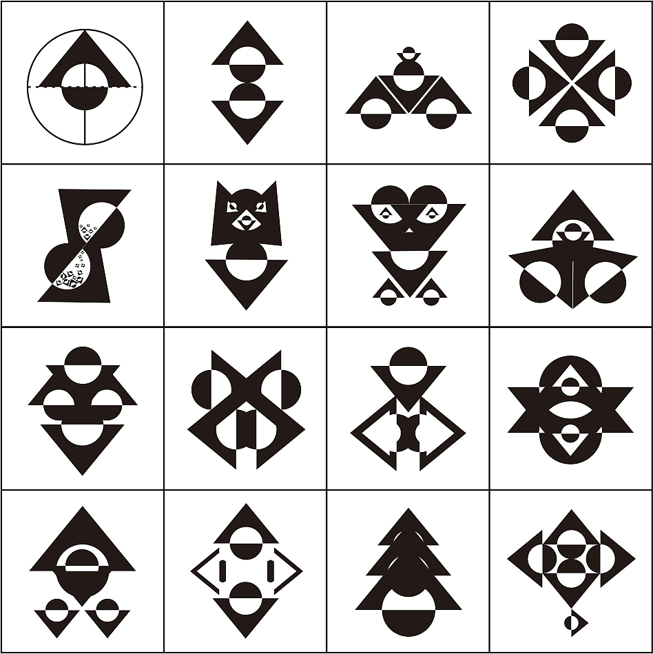 构成设计基础练习（图ZMzYwMTMyMzA0） - 图案 - 站酷设计师嘟嘟怪侠原创素材 - 站酷ZCOOL