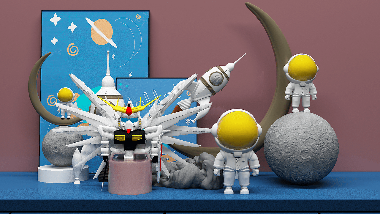 高达和他的小宇航员们