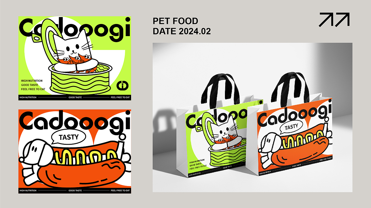 Cadooogi宠物粮品牌提案【逐浪派对】（图ZMzY5MTczMDAw） - 品牌 - 站酷设计师一二Lia原创素材 - 站酷ZCOOL