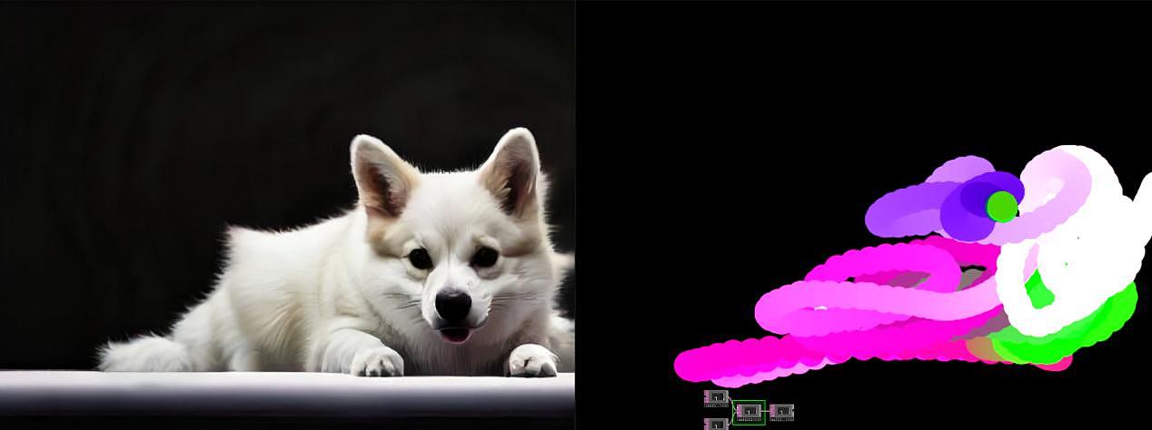 手势识别实时AI绘画互动装置