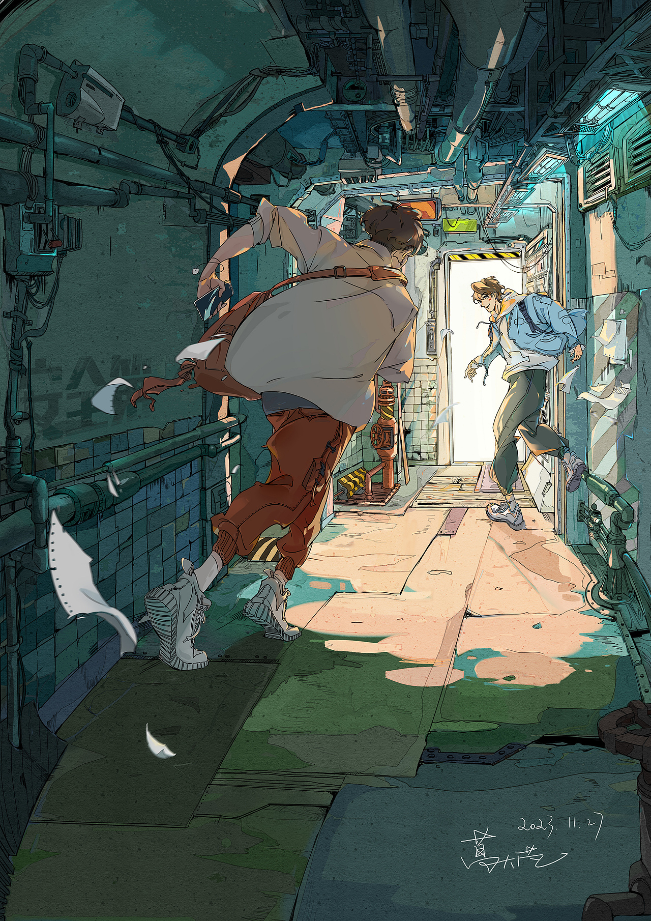 原创▎愿你我不论在什么环境都能向前奔跑（图ZMzU3OTIyMjY0） - 商业插画 - 站酷设计师葛大芃向你打招呼原创素材 - 站酷ZCOOL
