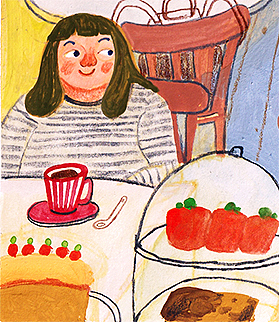 咖啡厅里偶遇的歌手