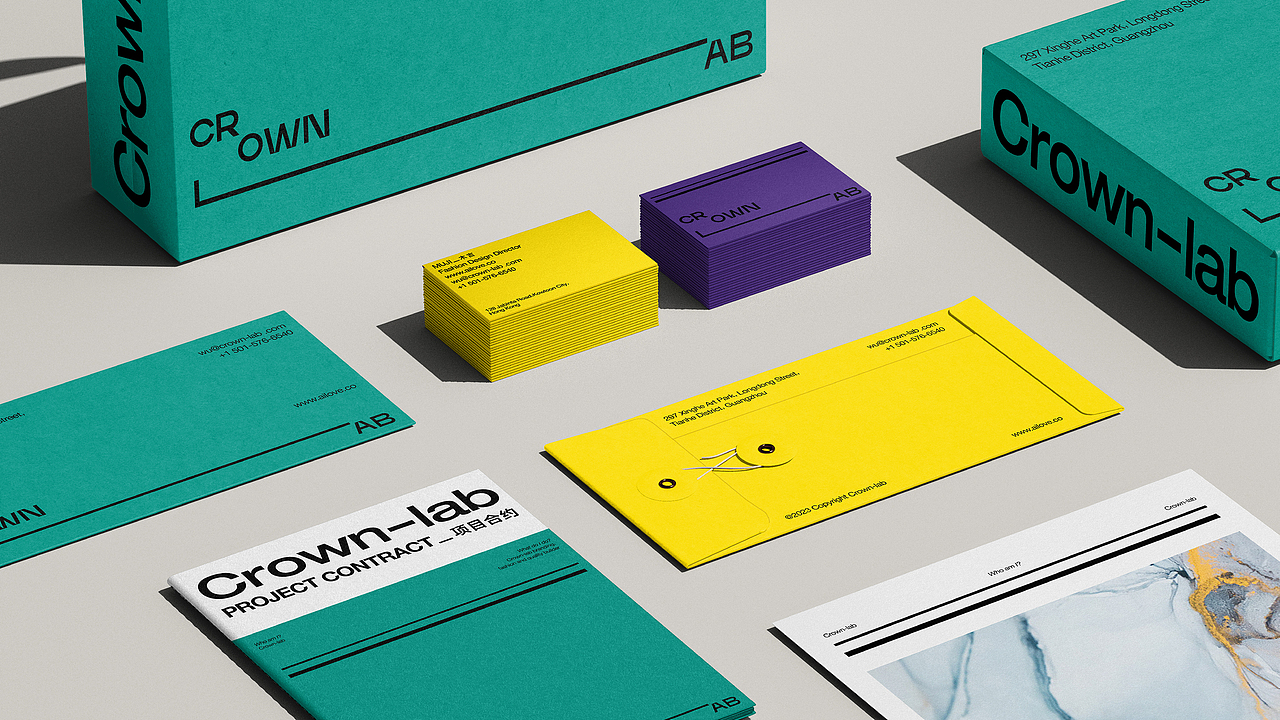 CROWN-LAB服装工作室品牌设计