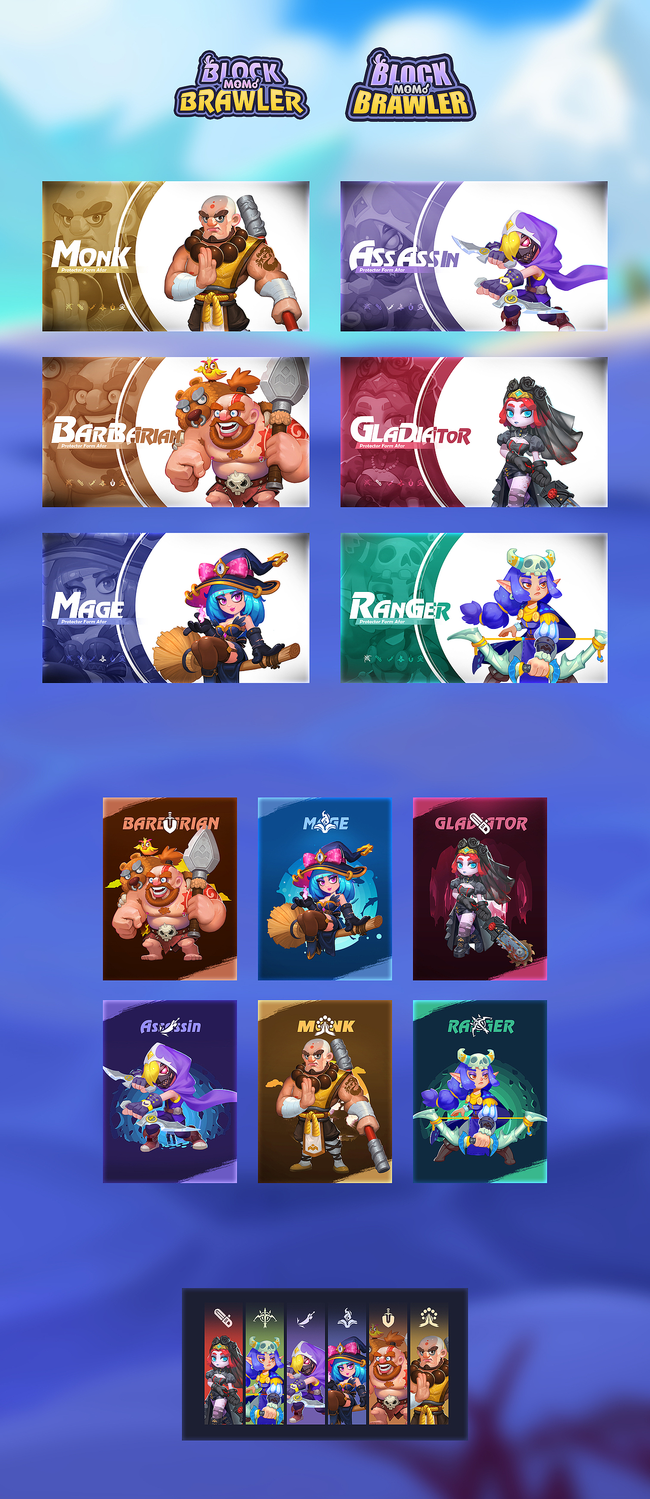 Mobox项目作品-《Block Brawler》(2021-2022)