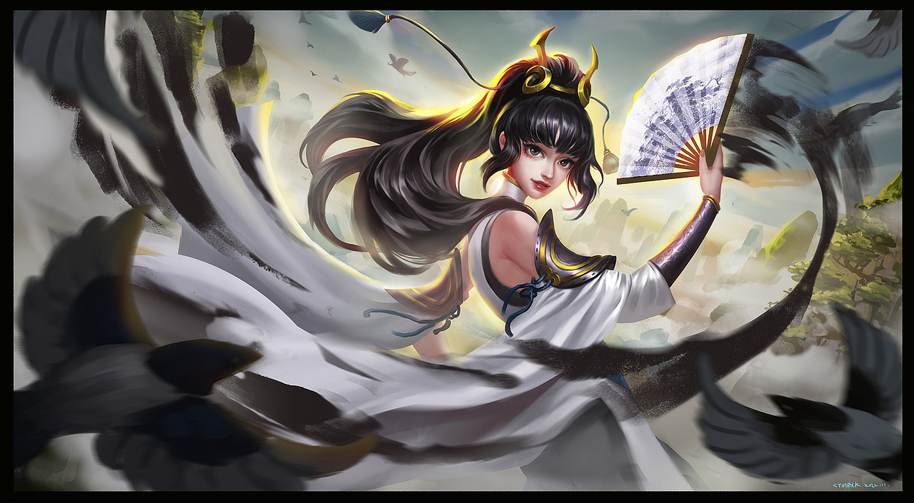 同人作品上官婉儿（图ZMzQ5NzA4ODky） - 商业插画 - 站酷设计师symbolk原创素材 - 站酷ZCOOL