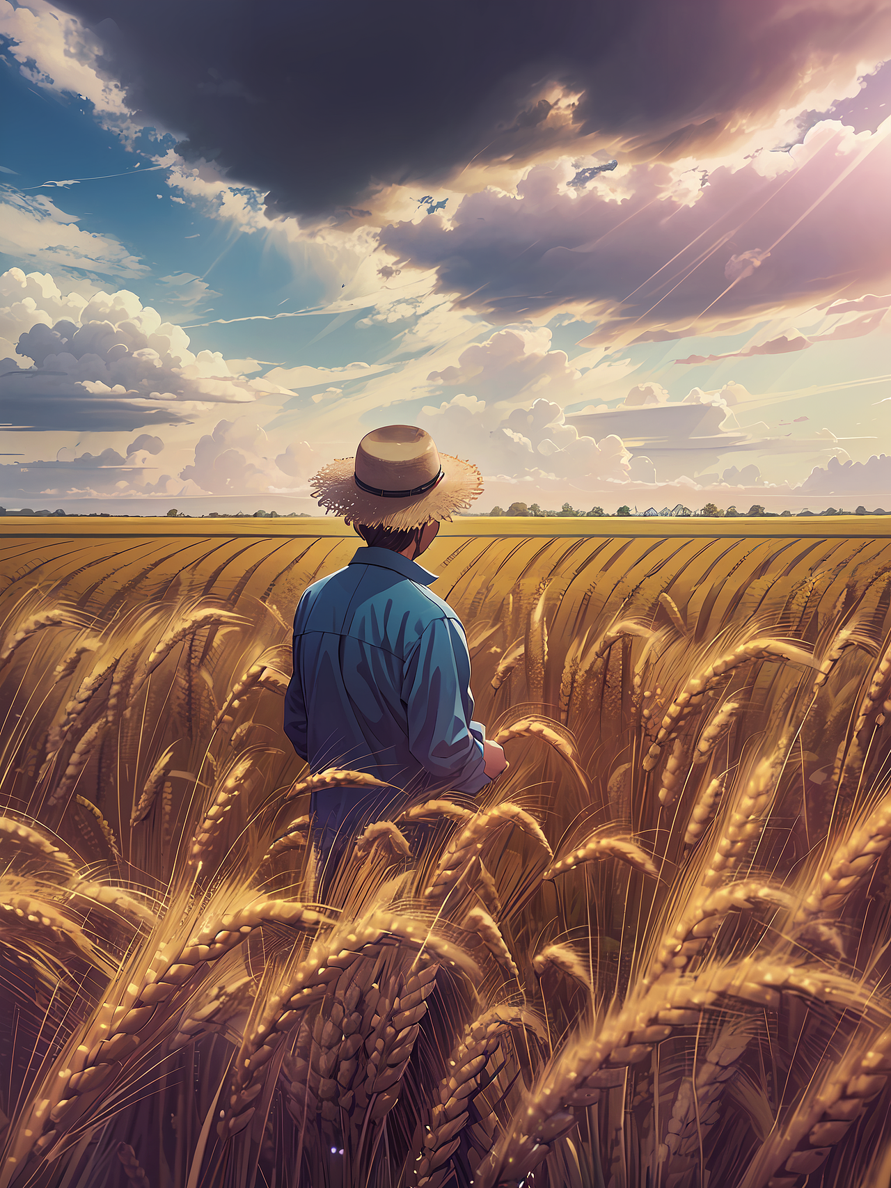 midjourney文生图系列插画海报