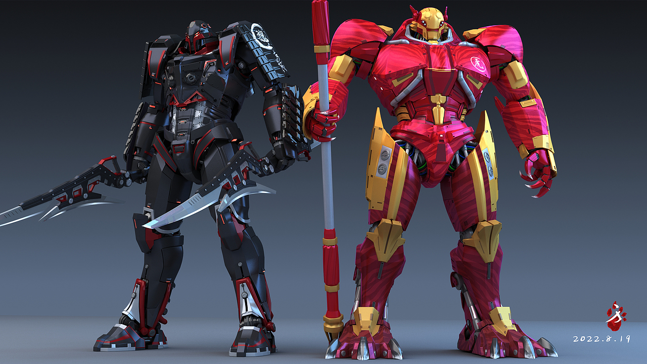 机甲许诸|三维|动画/影视|baozai216_原创作品-站酷zcool