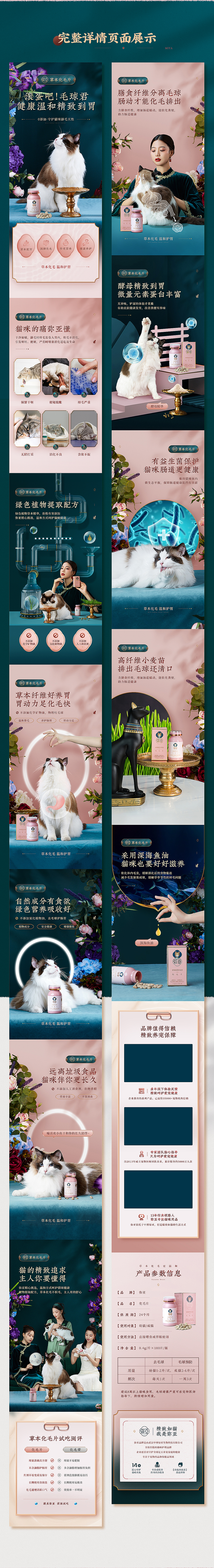 品类TOP爆款打造 猫品详情页分享（图ZMzQ2MTI2MDYw） - 电商 - 站酷设计师灵鲲科技AIGC原创素材 - 站酷ZCOOL
