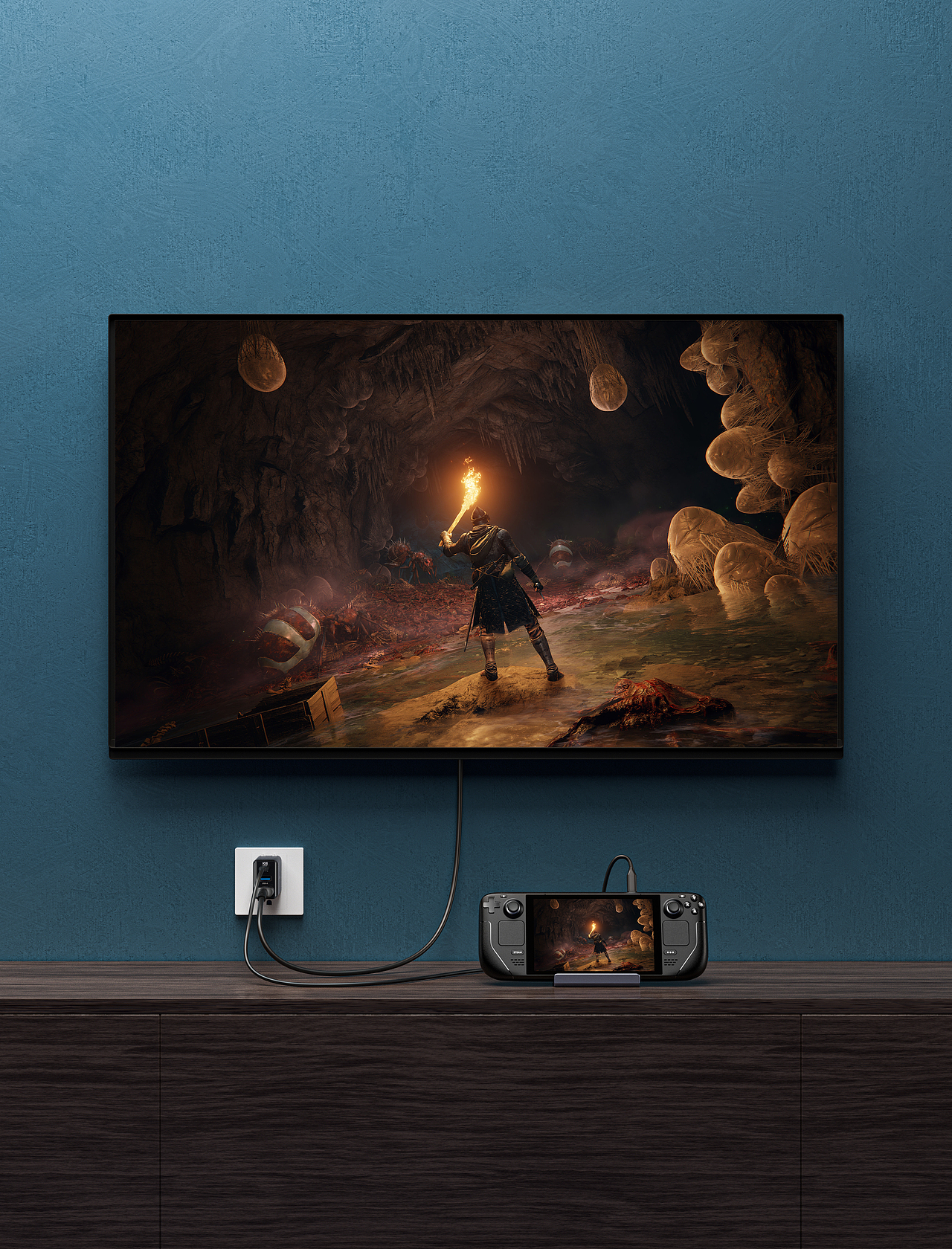 充电器、HDMI转接线、VR数据线