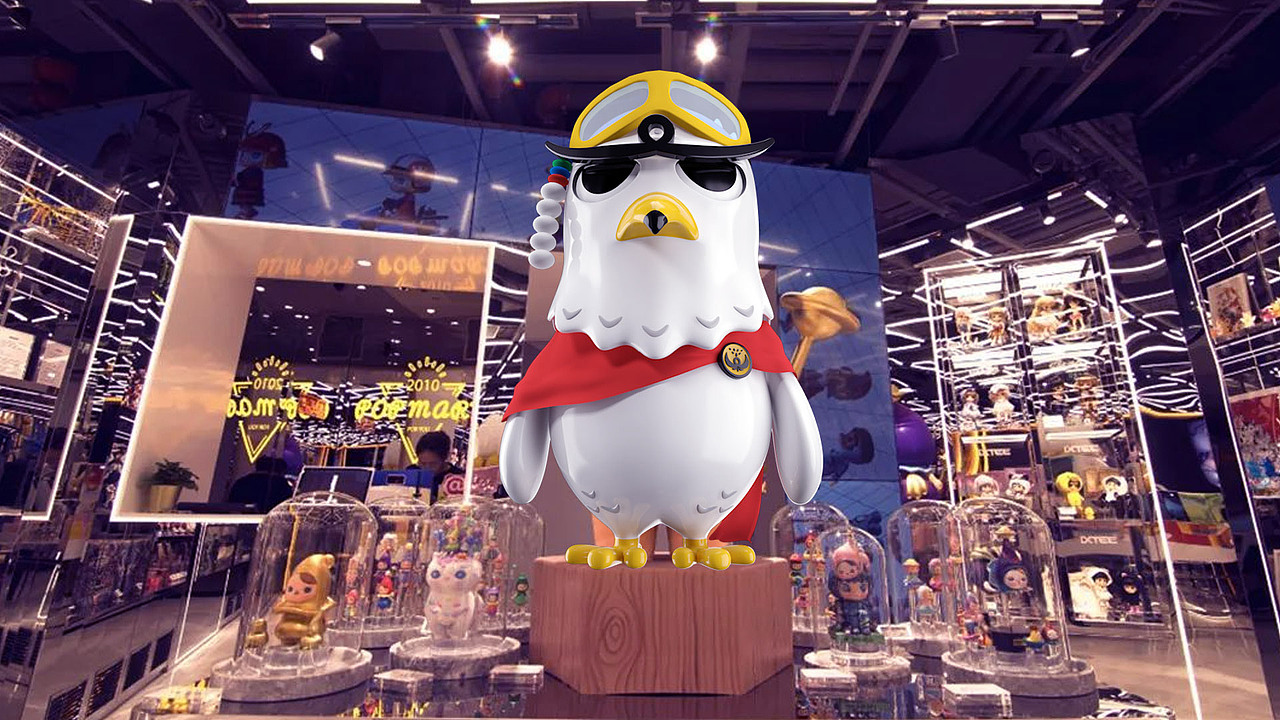 神鹰酷噜3D（图ZMzA4NjYwNjI4） - 人物/生物 - 站酷设计师sheep1986s原创素材 - 站酷ZCOOL