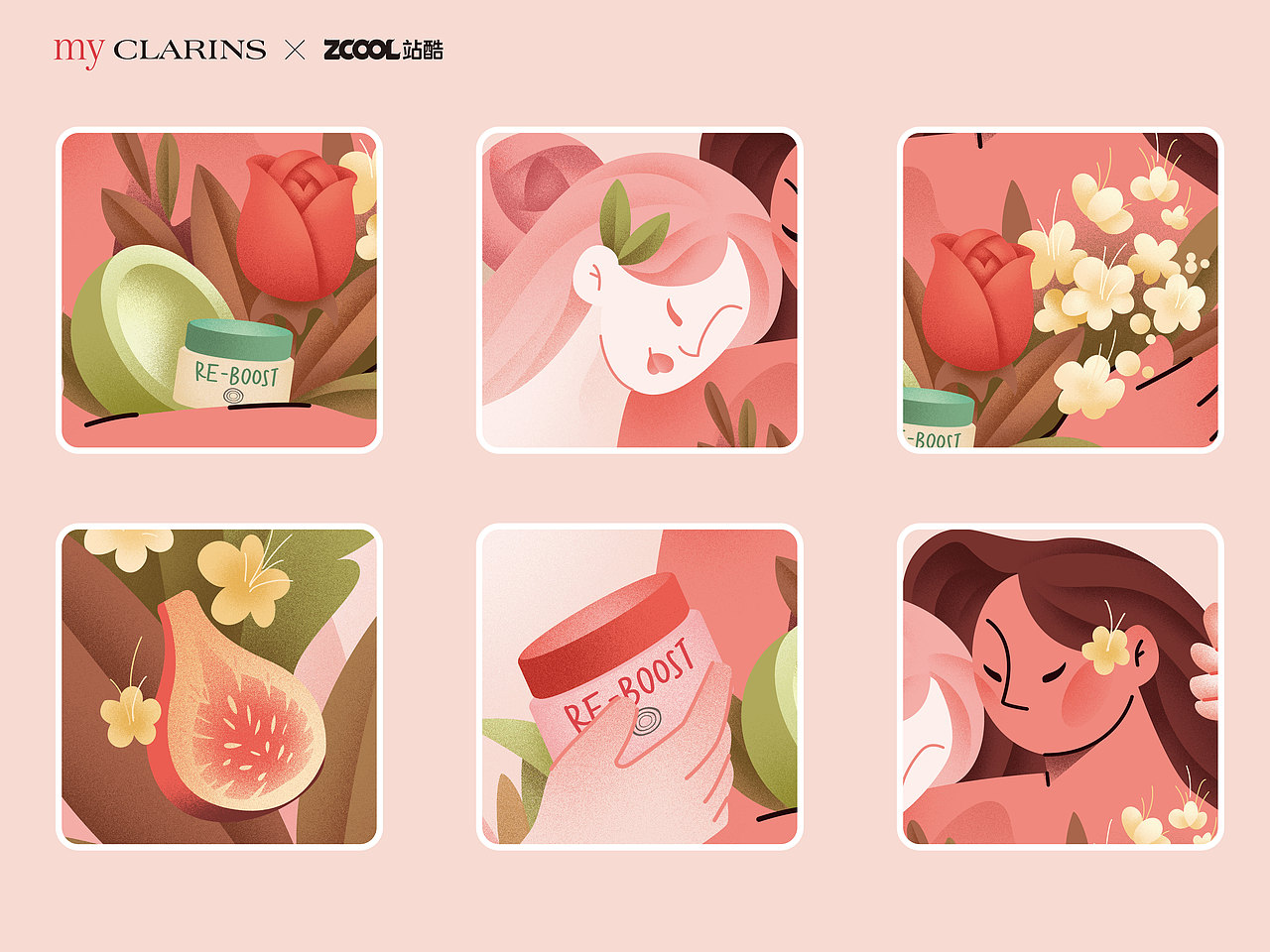 #my CLARINS 寻找天然好食肌#娇韵诗（图ZMjk5NzM4OTUy） - 商业插画 - 站酷设计师掀脑壳原创素材 - 站酷ZCOOL