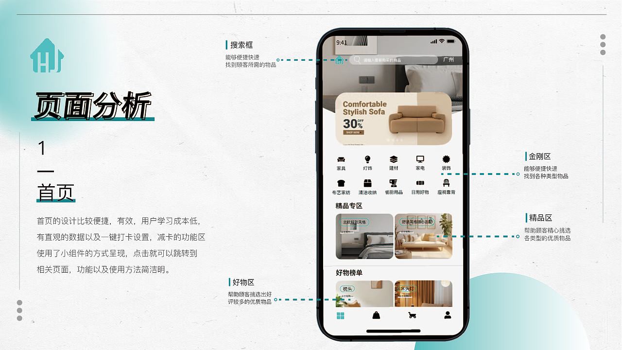 慧家家居APP包装设计