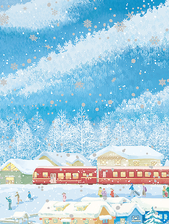 插画拼图|银色物语（图ZMzUzMjUzNzg4） - 商业插画 - 站酷设计师初桦w原创素材 - 站酷ZCOOL