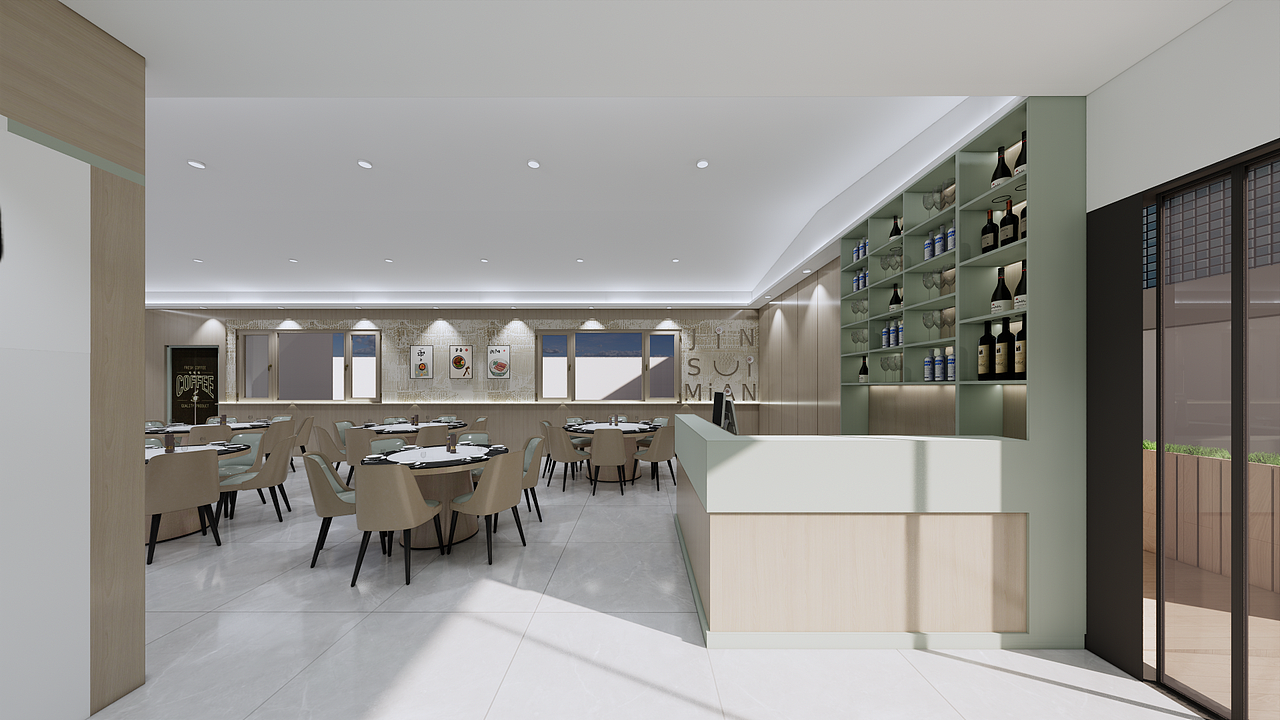 网红私房菜餐厅设计