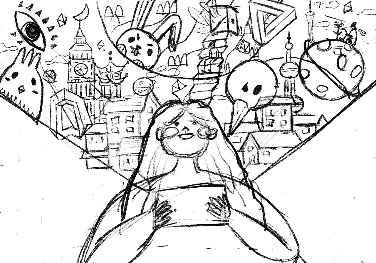 我的奇幻世界（图ZMzE5MTY1MDk2） - 商业插画 - 站酷设计师西格XiGe原创素材 - 站酷ZCOOL