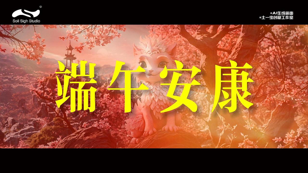 端午安康，粽香四溢。愿您生活幸福美满，万事顺意！（图ZMzcwMzE3NDU2） - 短片 - 站酷设计师土一虫创意工作室原创素材 - 站酷ZCOOL