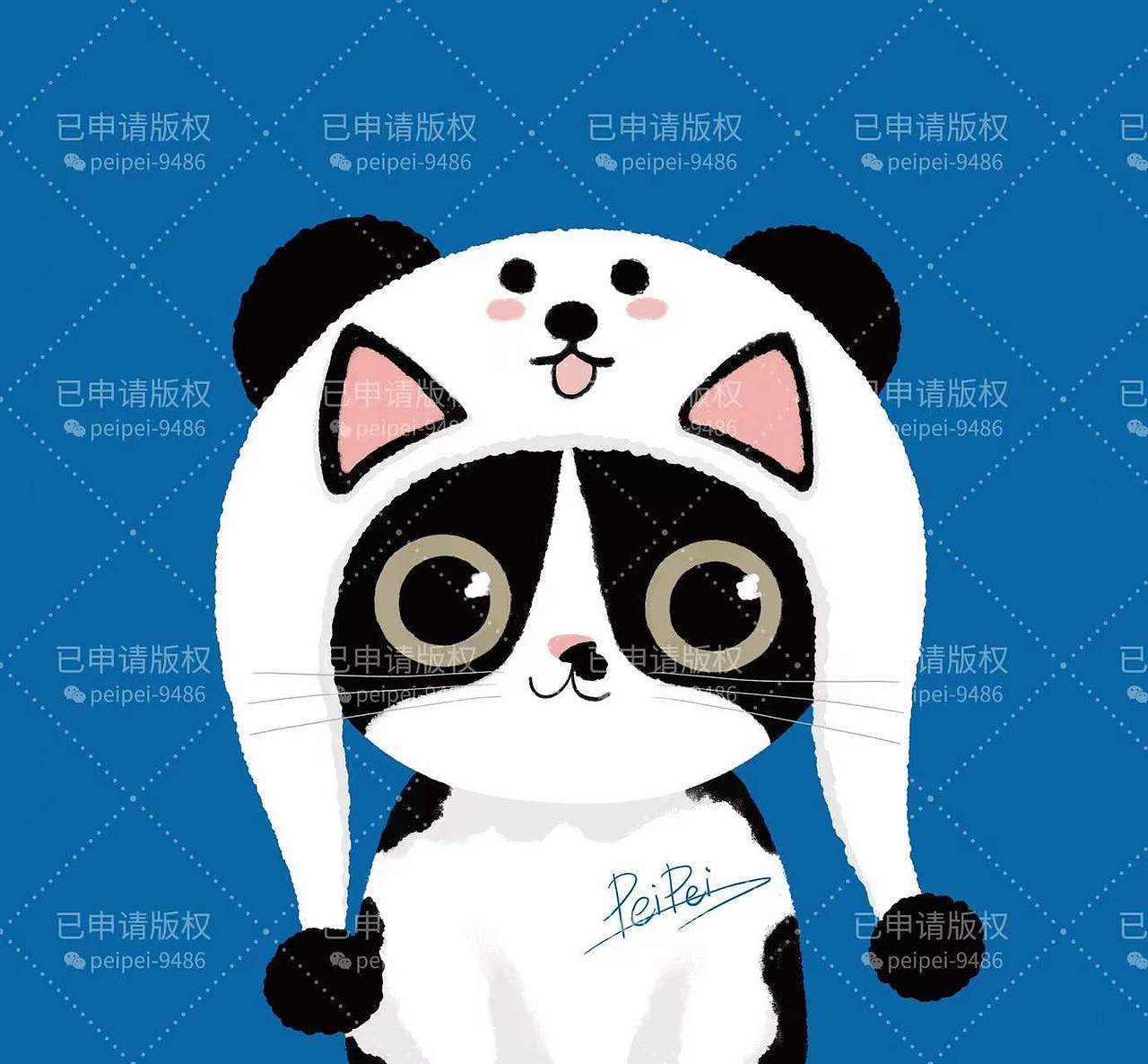 可爱牛奶猫挎包