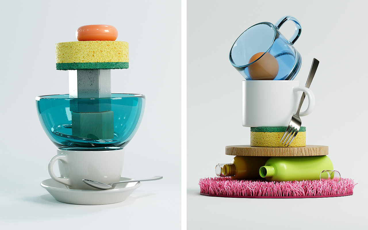 再造非凡 - 日常物品的美（图ZMzQwMDM5Njky） - 其他三维 - 站酷设计师BizcoDesign原创素材 - 站酷ZCOOL