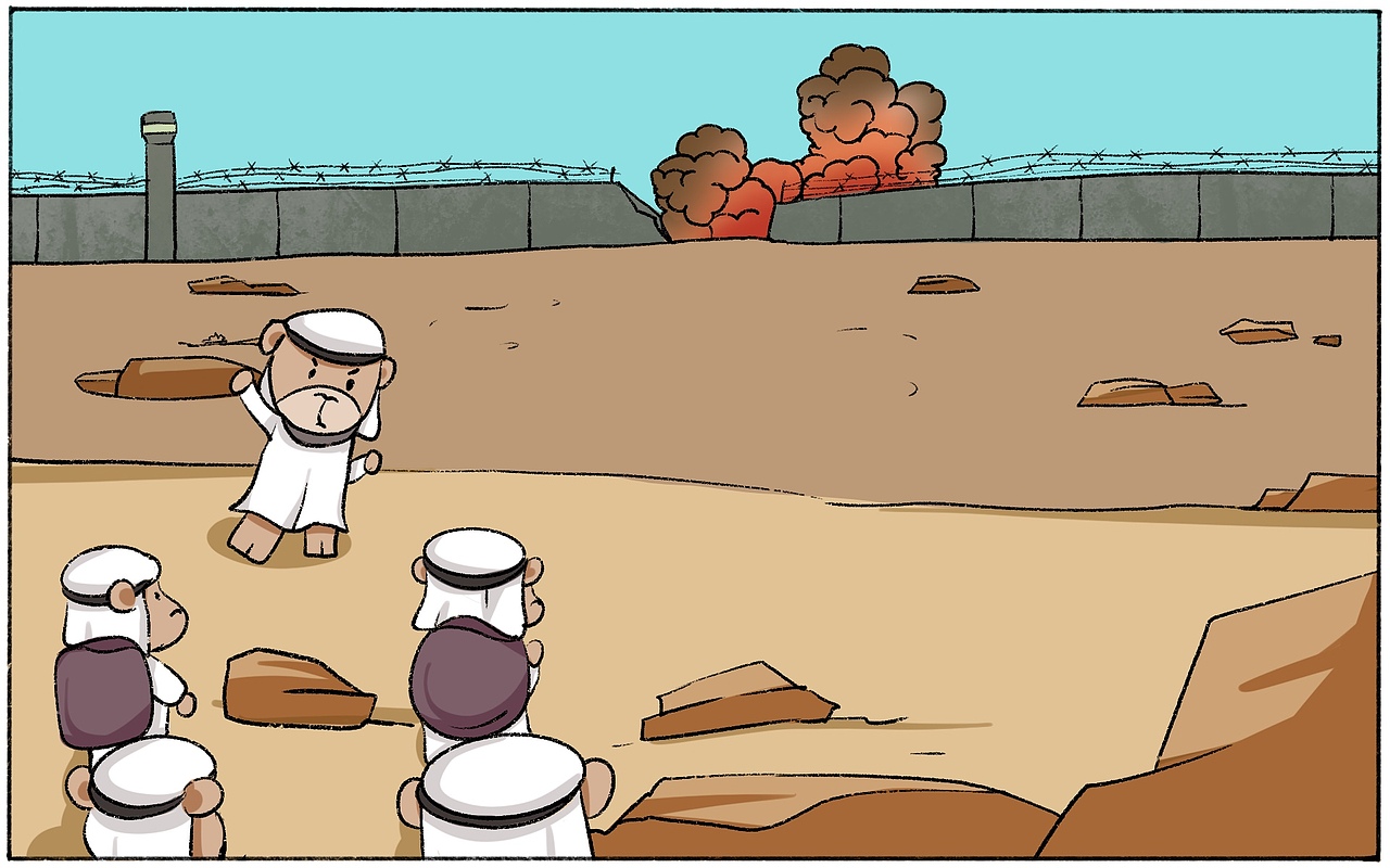 围不住的墙（图ZMzUzNDcyMzI0） - 儿童插画 - 站酷设计师月沫然原创素材 - 站酷ZCOOL