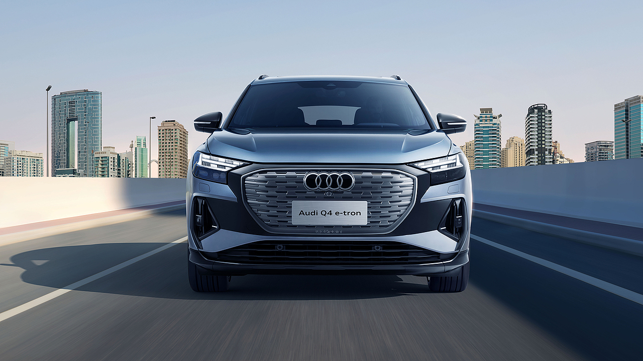 汽车修图-奥迪Q4e-tron