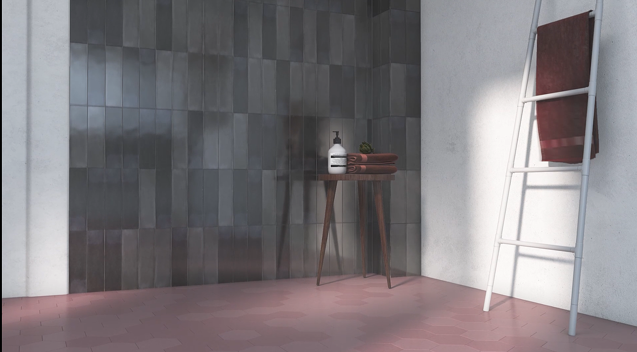 马良动画班学员临摹作品—装修装饰材料的瓷砖展示动画