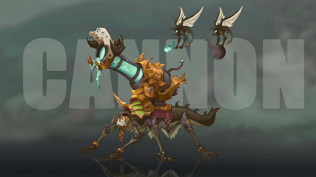 虫群之心（图ZMjk2NTAwOTQw） - 游戏原画 - 站酷设计师千转度泽原创素材 - 站酷ZCOOL