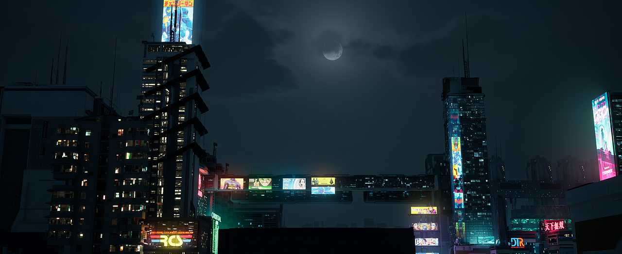 UE5-赛博朋克边缘行者（图ZMzI2NjMxNjg0） - 场景 - 站酷设计师萝卜哦原创素材 - 站酷ZCOOL