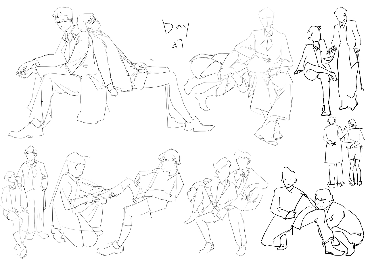 #速寫(xiě)60天挑戰(zhàn)賽#day47@速寫(xiě)班長(zhǎng)（圖ZMjk3NTA0NDMy） - 創(chuàng)作習(xí)作 - 站酷設(shè)計(jì)師Q1eer原創(chuàng)素材 - 站酷ZCOOL