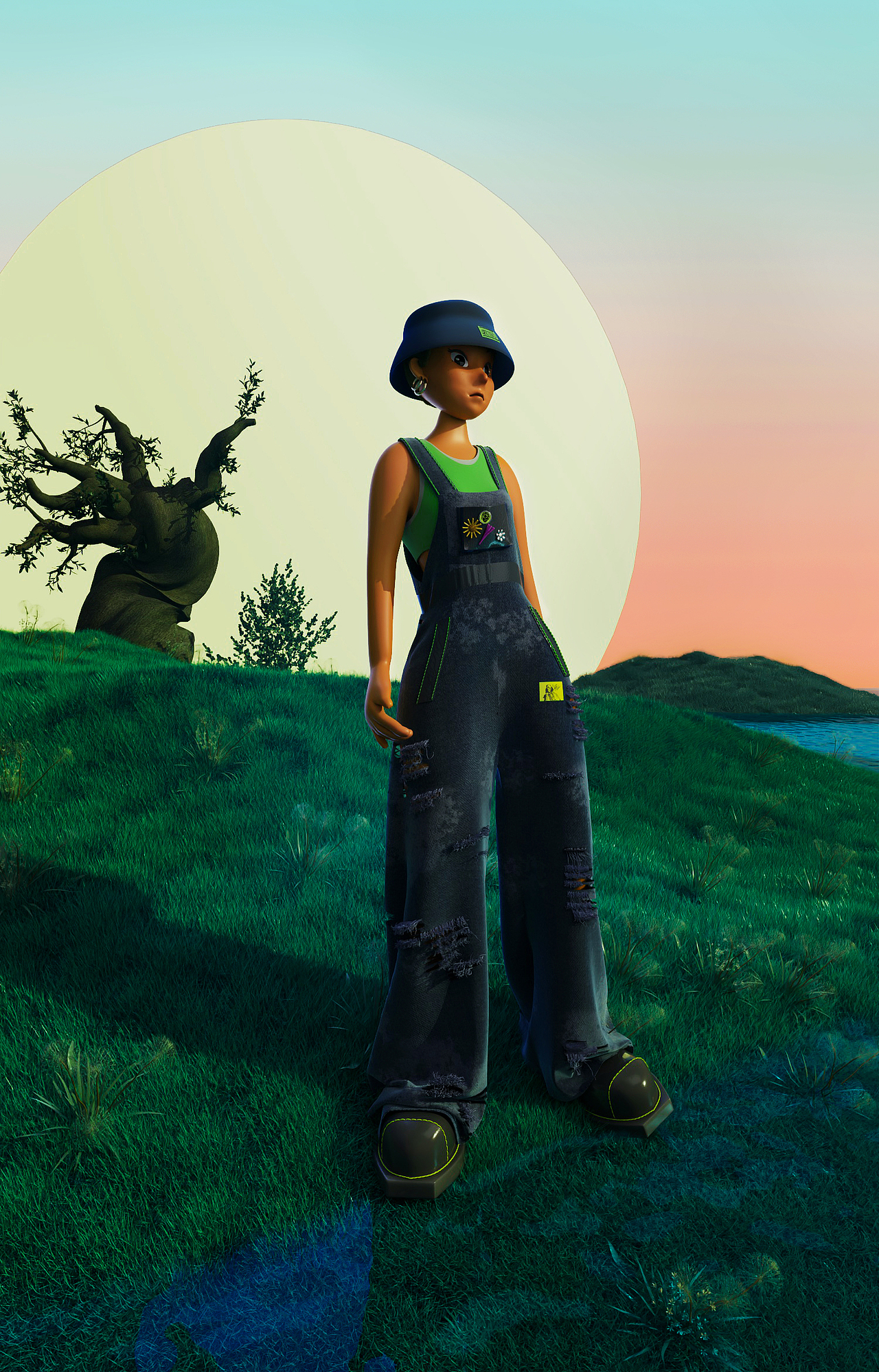 echo的自我世界（图ZMzMwMzcwMTI0） - 其他三维 - 站酷设计师柳仁晨LRC原创素材 - 站酷ZCOOL