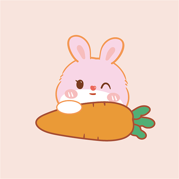 发财兔IP头像卡通插画（图ZMzE4MzYwMTUy） - 商业插画 - 站酷设计师阿茹生肖IP原创素材 - 站酷ZCOOL