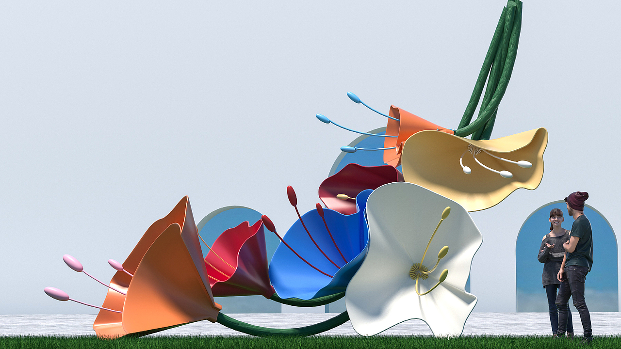 温泉小镇展厅（图ZMzQxMDAzMDU2） - 建筑/空间 - 站酷设计师七寸氢山原创素材 - 站酷ZCOOL