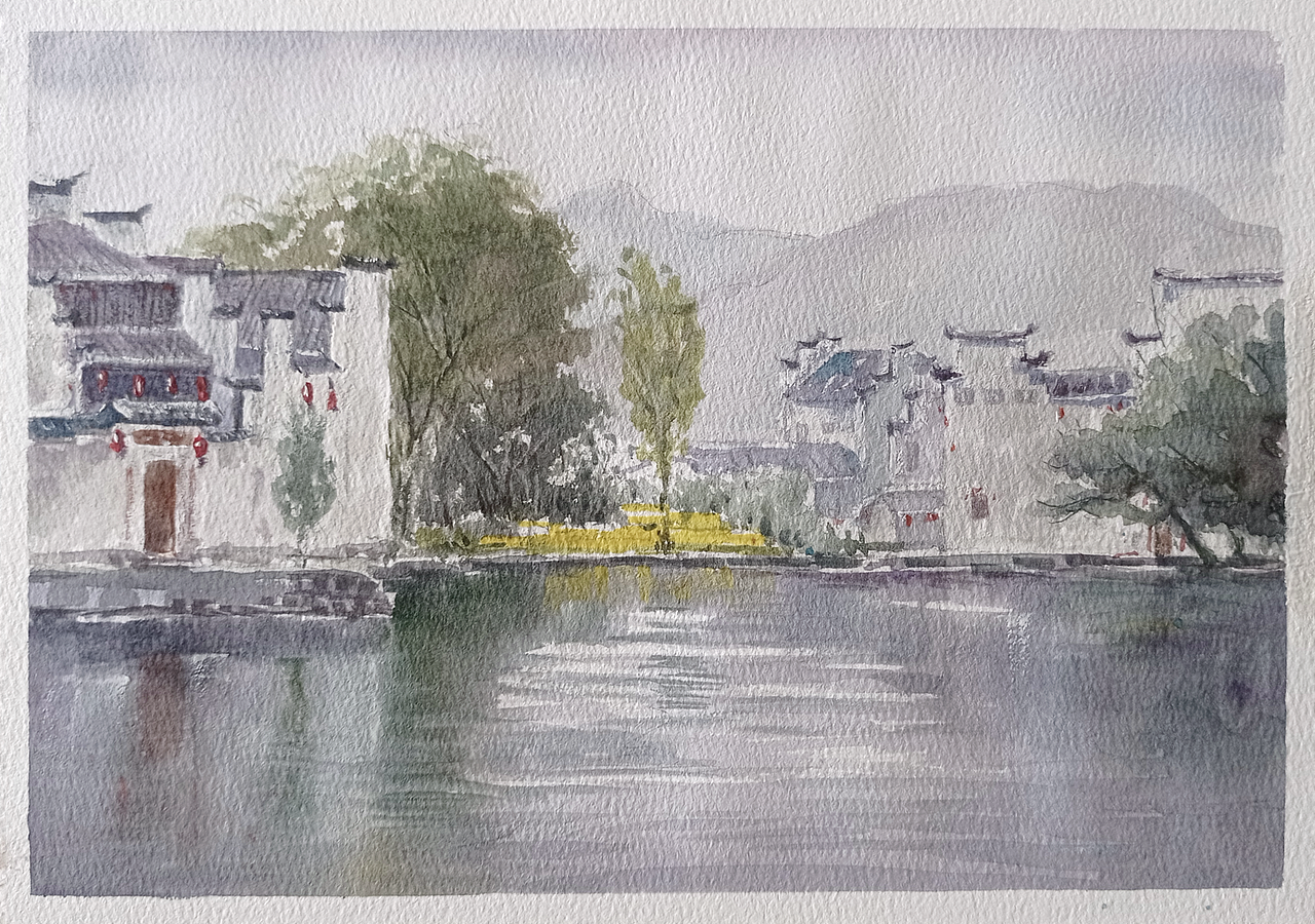 江南（图ZMjk5Njc0NDM2） - 绘画 - 站酷设计师渔歌4号原创素材 - 站酷ZCOOL