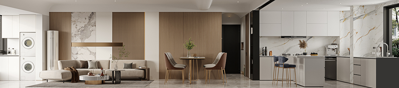 现代风格日常案例（图ZMzA5OTQyMjI0） - 家装设计 - 站酷设计师时间像庸医原创素材 - 站酷ZCOOL