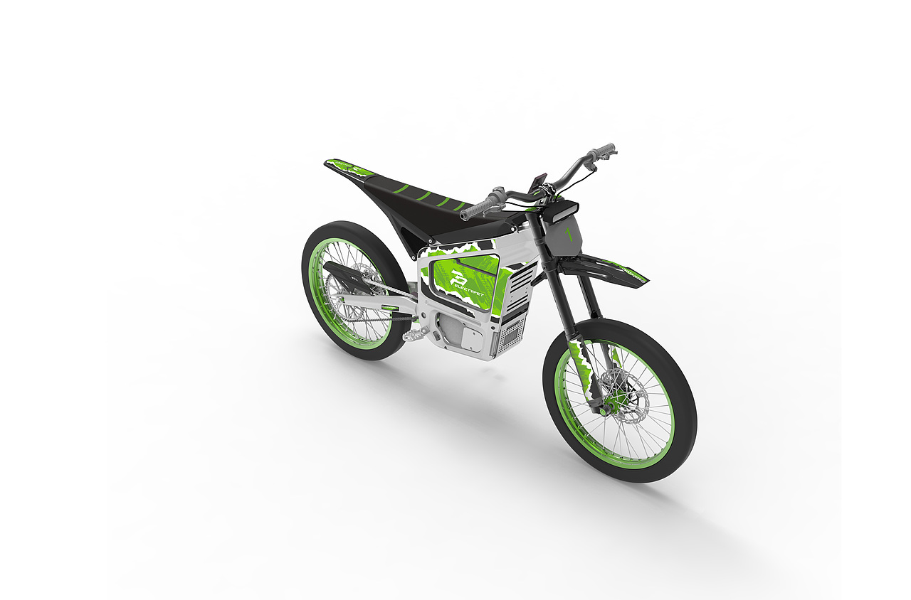 两轮越野车贴花