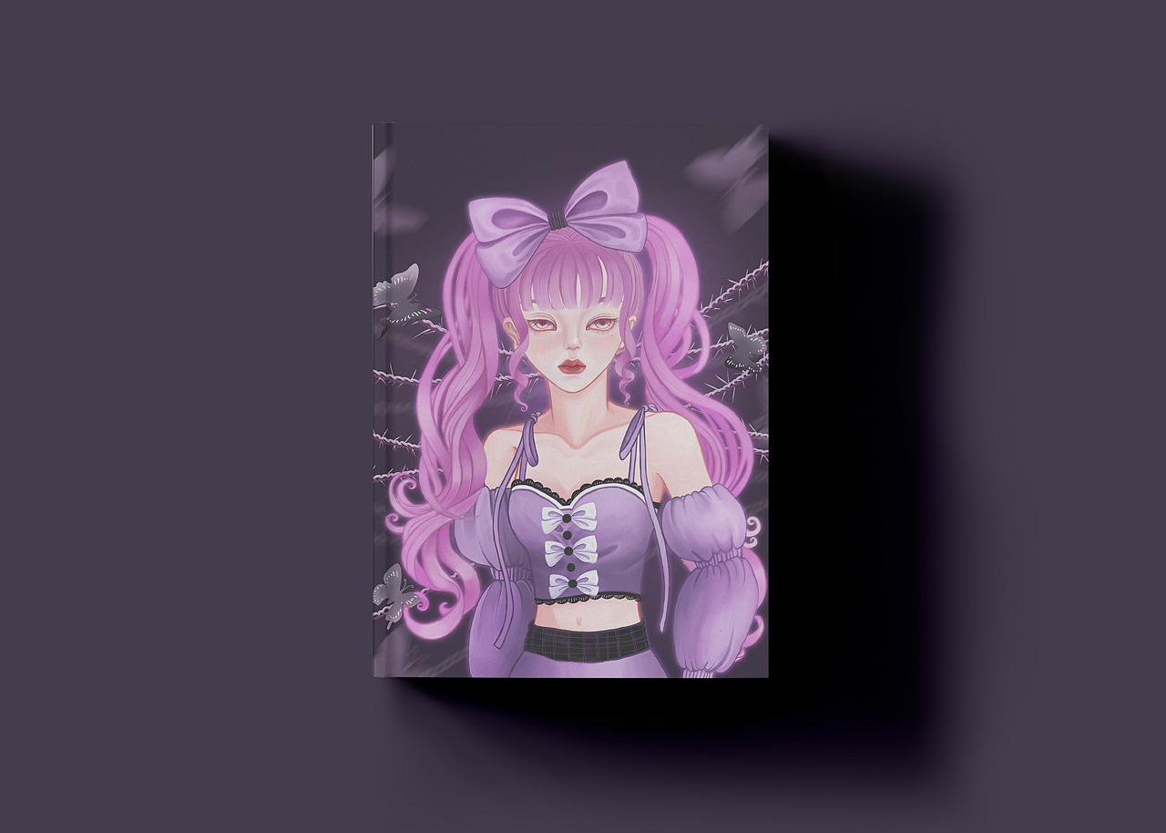 夜色深处-梦幻微写实少女系列插画合集（图ZMzMzNzQyNjMy） - 商业插画 - 站酷设计师Flora芳野原创素材 - 站酷ZCOOL