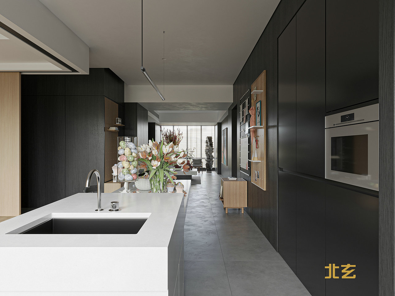 上海北玄/北玄教育/渲染作品/温暖的文艺家