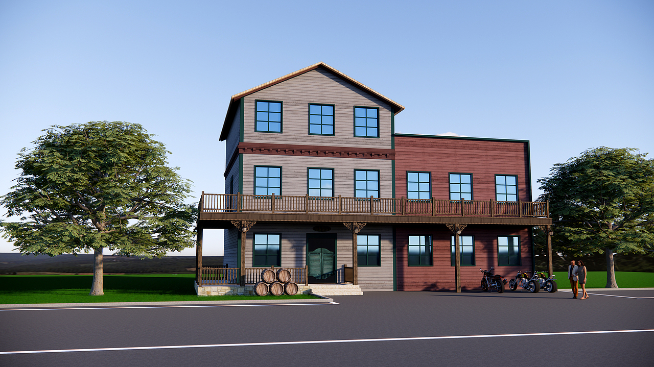 酒吧外立面（图ZMzI2MTI1MDA4） - 建筑设计 - 站酷设计师追梦者2020原创素材 - 站酷ZCOOL