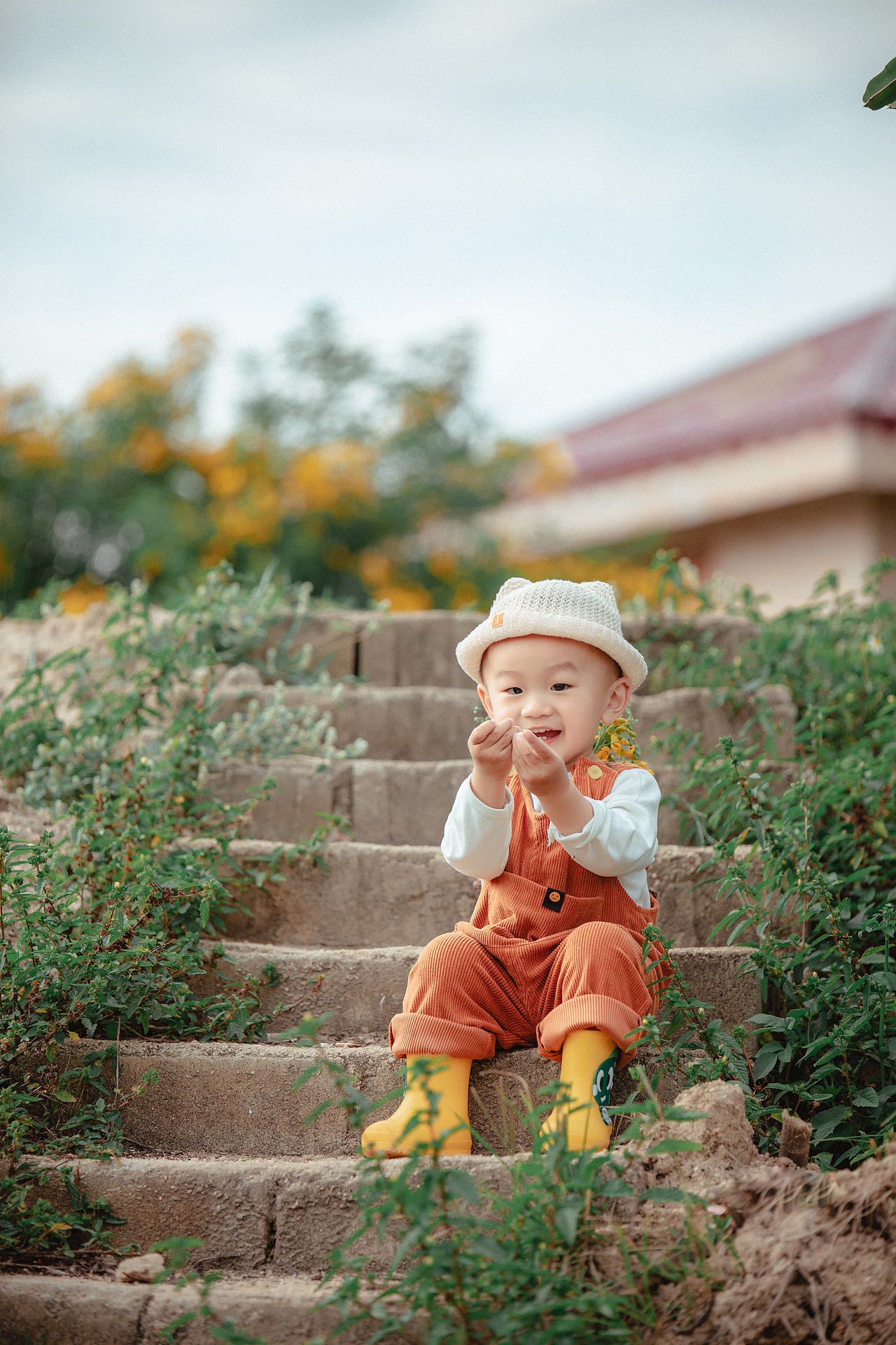 立夏-小盆友下地干农活咯