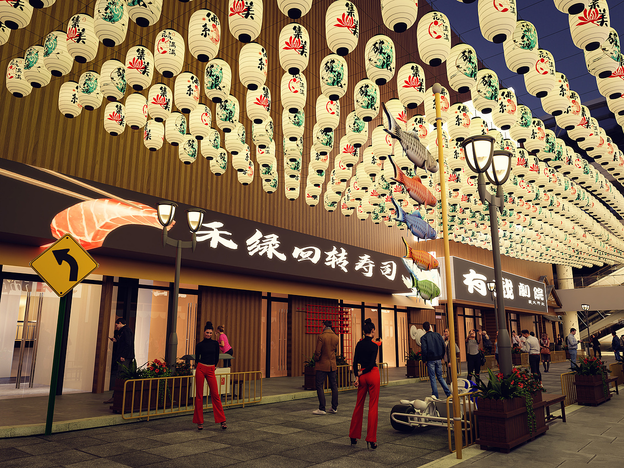 莆田益田假日世界（图ZMzA0NTI0MjI4） - 商业空间设计 - 站酷设计师xc1988原创素材 - 站酷ZCOOL