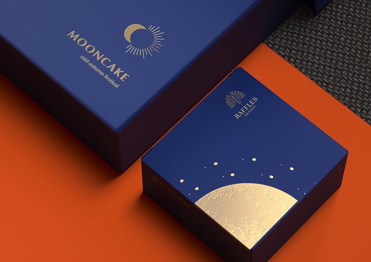 莱佛士酒店中秋礼盒设计