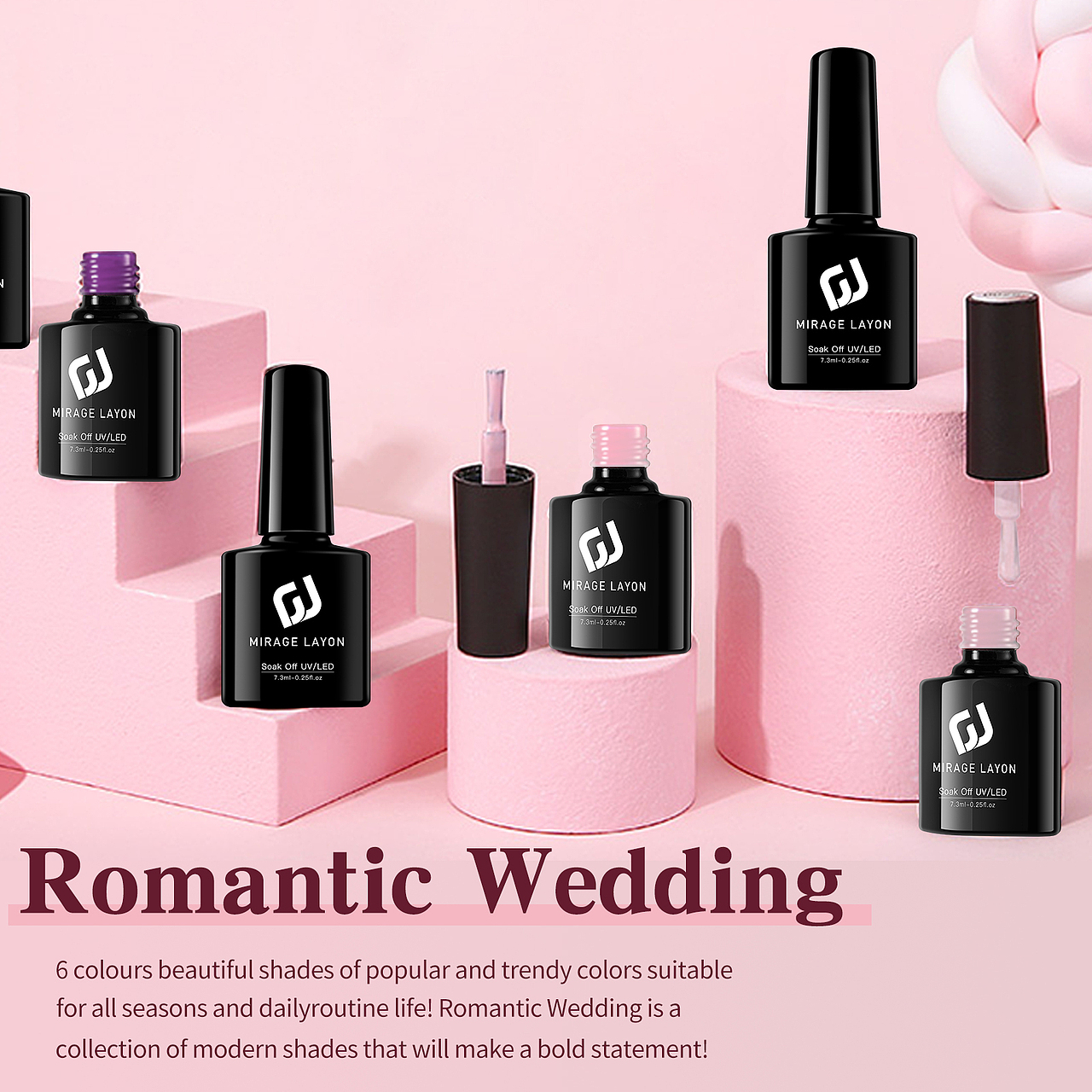 亚马逊甲油胶主图详情页2