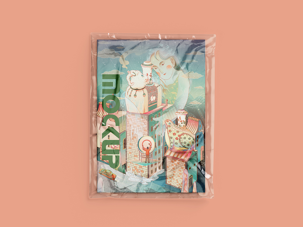 二十四节气插画—冬至（图ZMzU4MTI5Nzc2） - 商业插画 - 站酷设计师行水娃原创素材 - 站酷ZCOOL