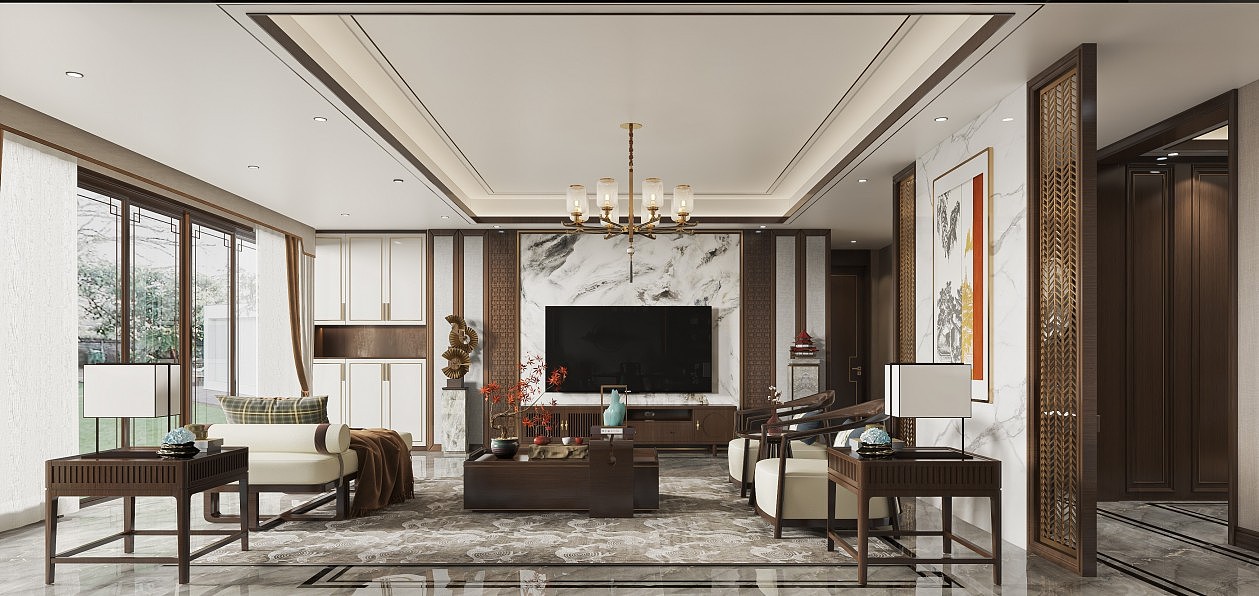 新中式轻奢客餐厅