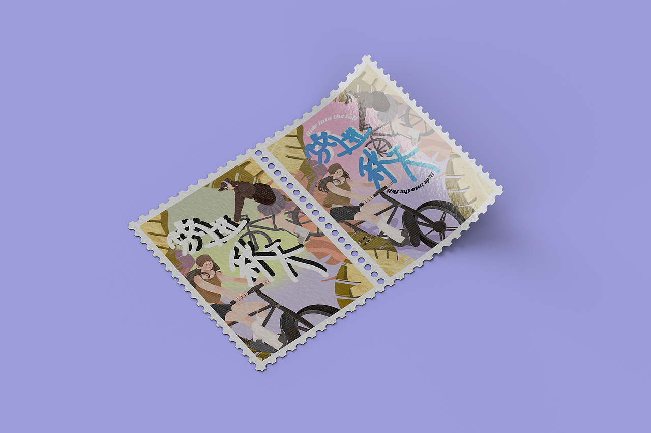 骑进秋天 原创运营插画项目（图ZMzE1MjA1MzU2） - 商业插画 - 站酷设计师Acuuu原创素材 - 站酷ZCOOL