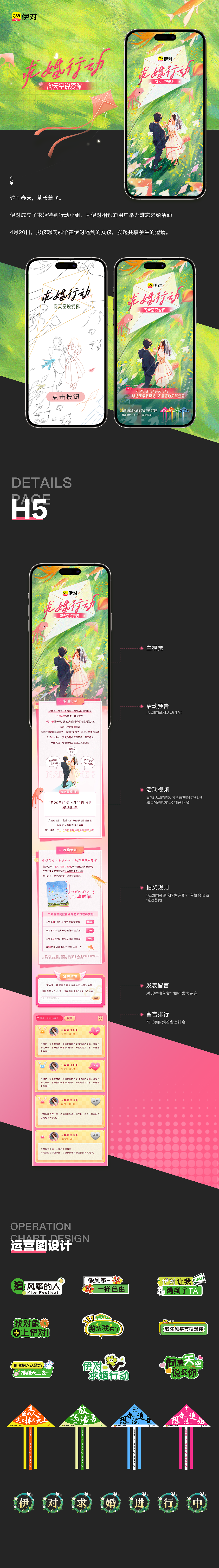 求婚行动-向天空说爱你（图ZMzY4NjY3MjU2） - 商业插画 - 站酷设计师小猪佩送原创素材 - 站酷ZCOOL