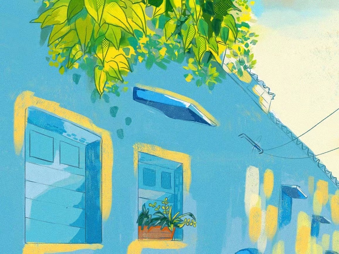 关于记忆中的夏天（图ZMzA3NDUyOTI4） - 创作习作 - 站酷设计师陈陈陈陈年咸鱼原创素材 - 站酷ZCOOL
